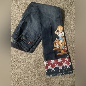 Big Star custom flare jeans